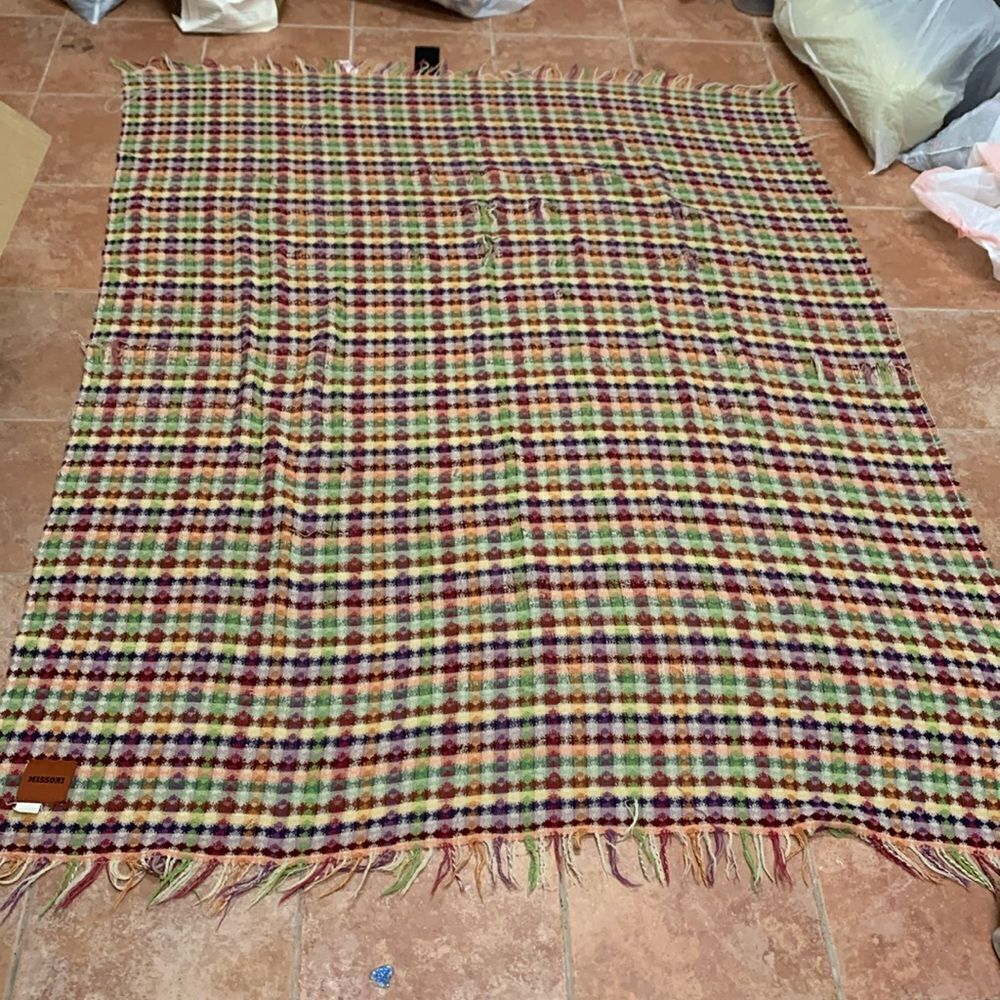 Missoni throw blanket